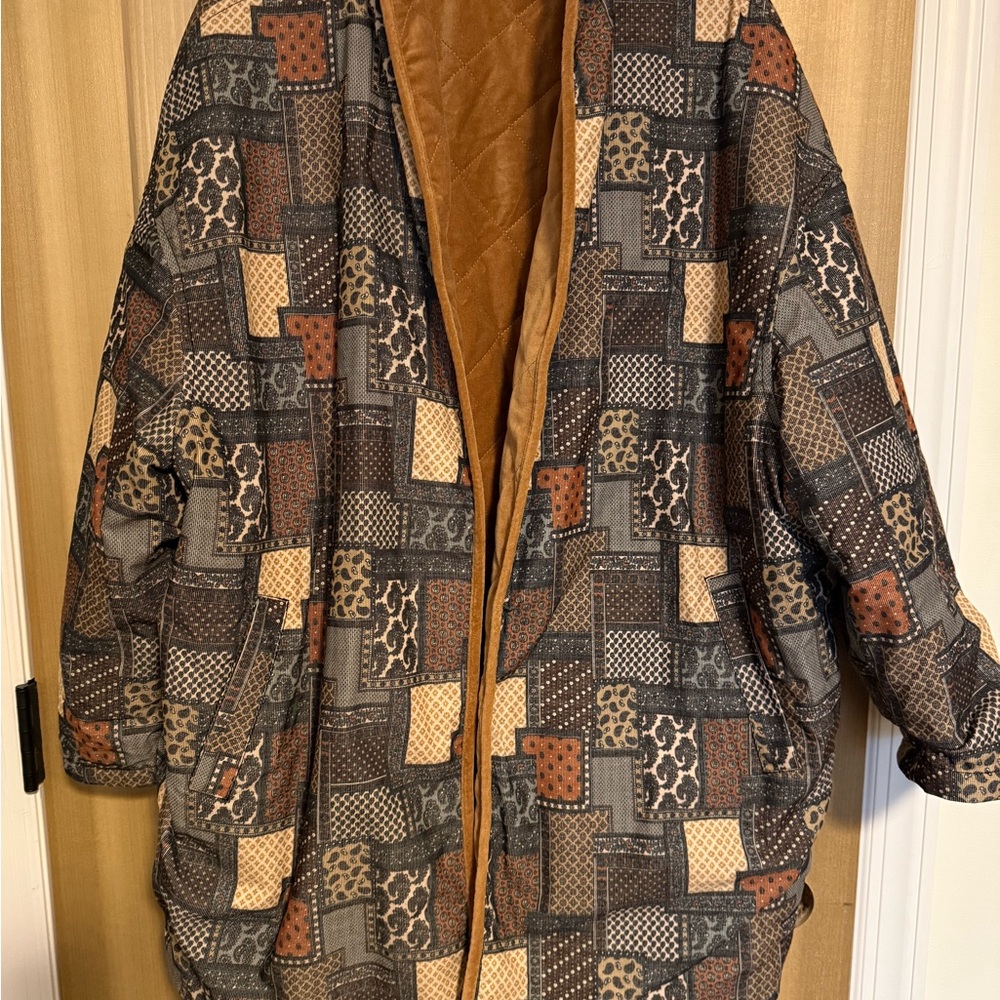 Anthropologie reversible jacket